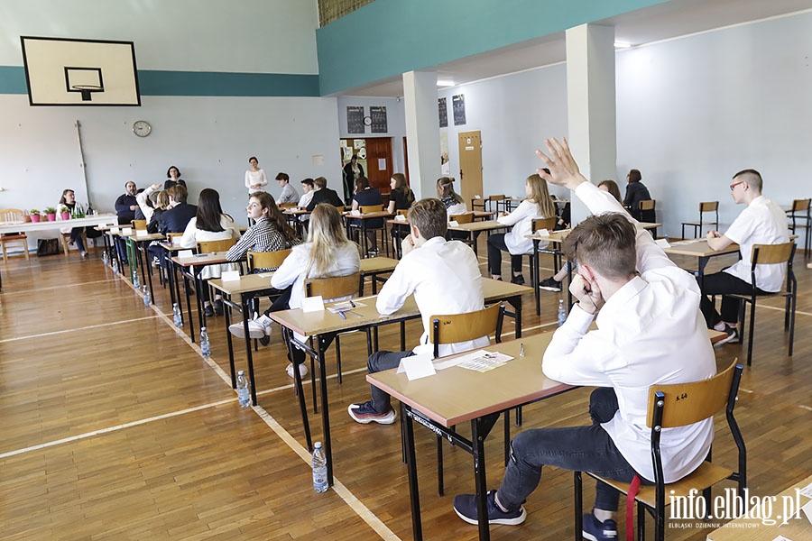SP 19 egzamin ośmioklasistów, fot. 18