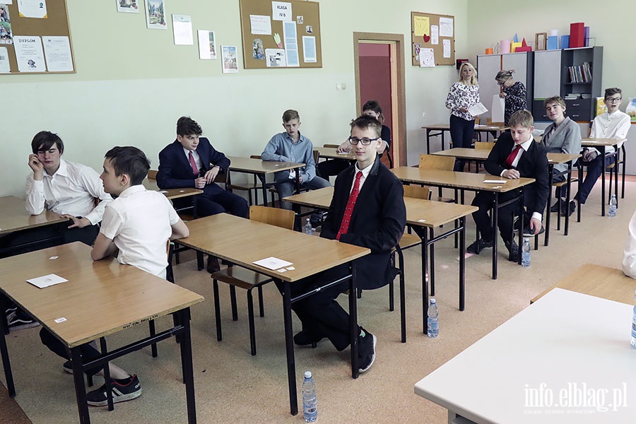 Egzamin ośmioklasistów SP 21, fot. 33