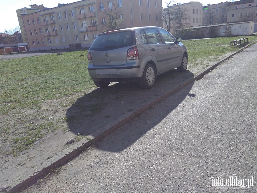  Mistrzowie parkowania w Elblgu cz 18, fot. 13