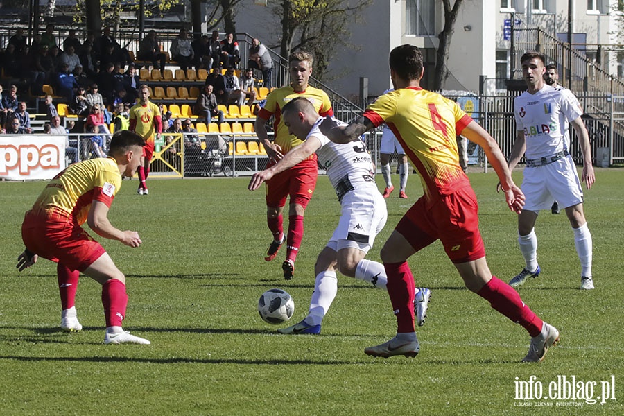 Olimpia Elblg- Znicz Pruszkw, fot. 66