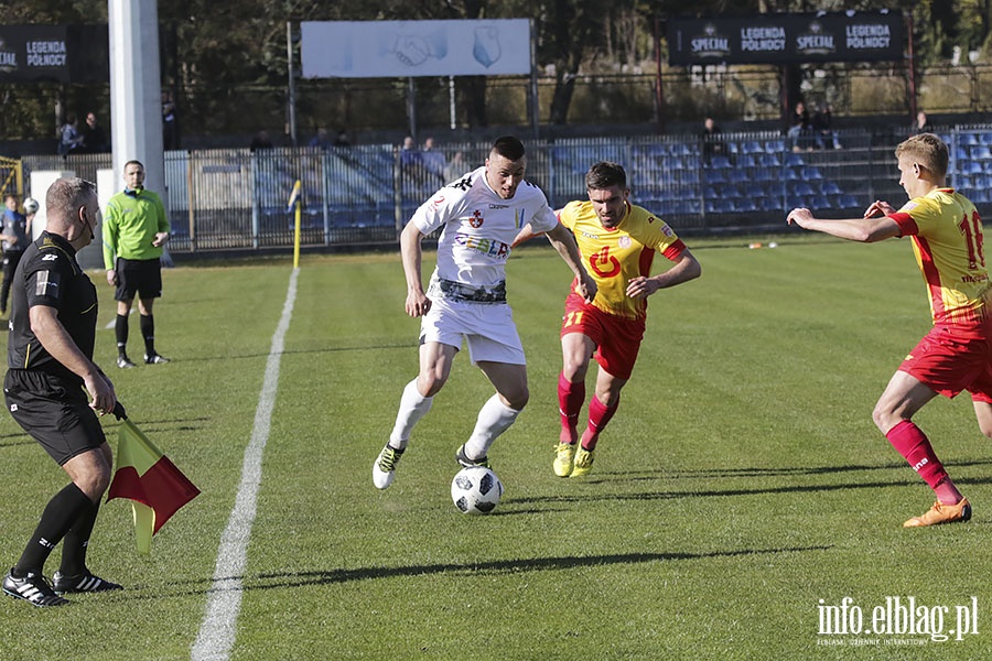 Olimpia Elblg- Znicz Pruszkw, fot. 121