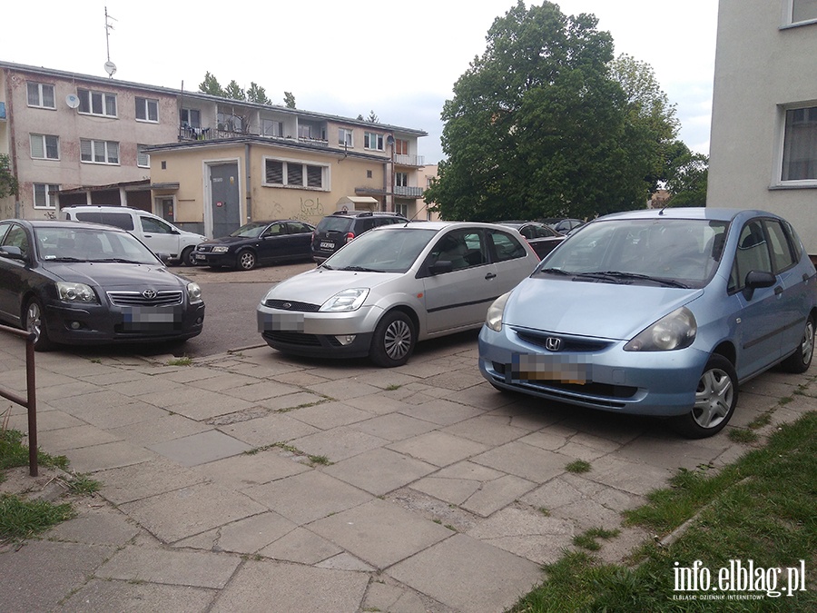  Mistrzowie parkowania w Elblgu cz 20, fot. 13