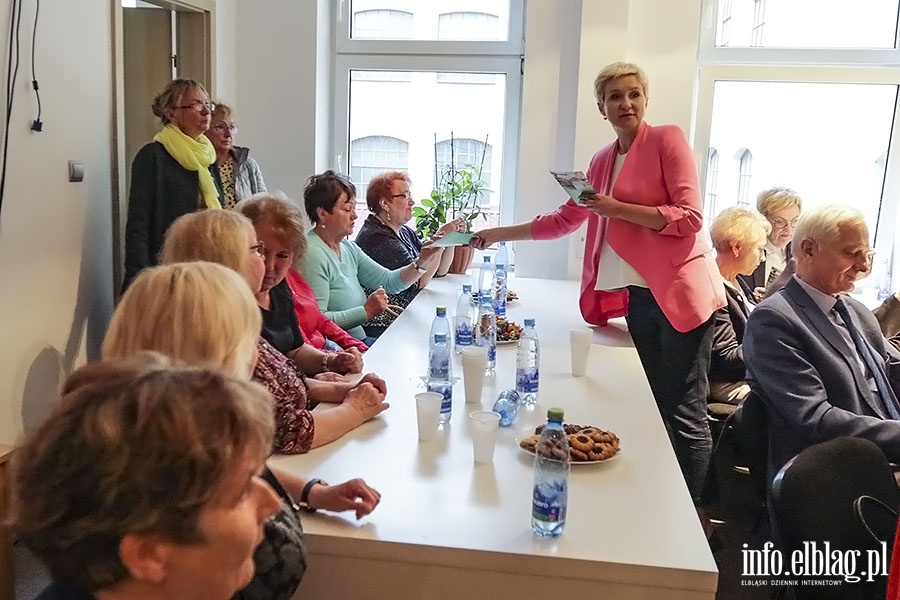 Urszula Pasławska spotkanie z elblążanami, fot. 22