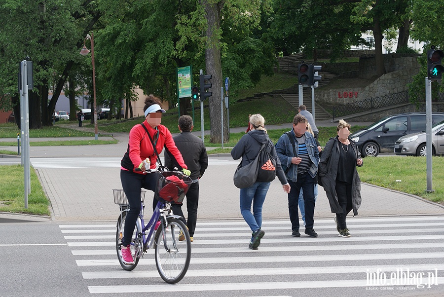 UWAGA! Rowerzyci na przejciach dla pieszych, fot. 5