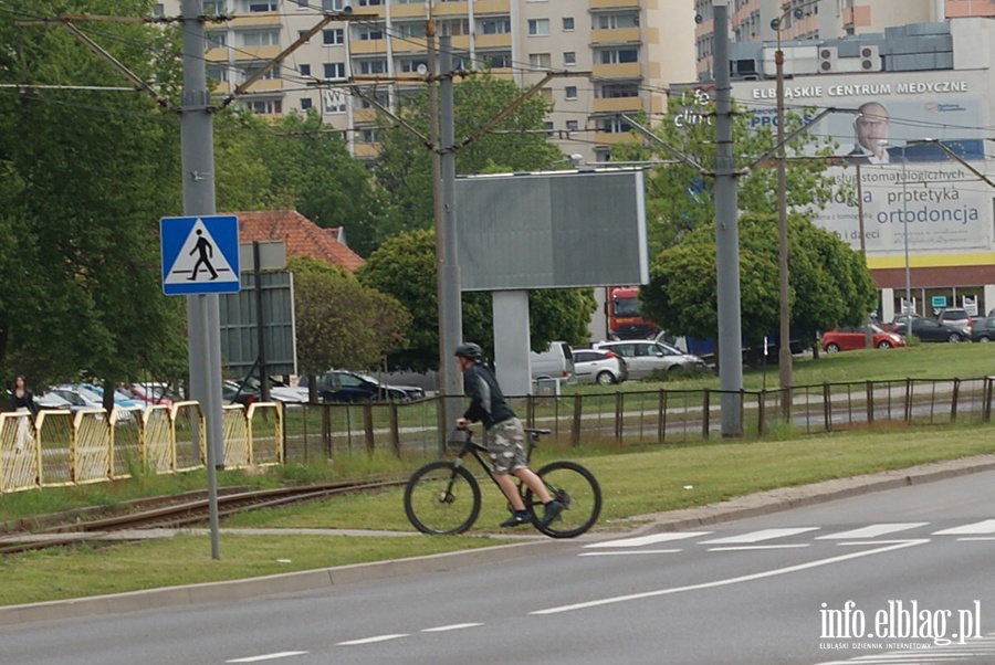 UWAGA! Rowerzyci na przejciach dla pieszych, fot. 11