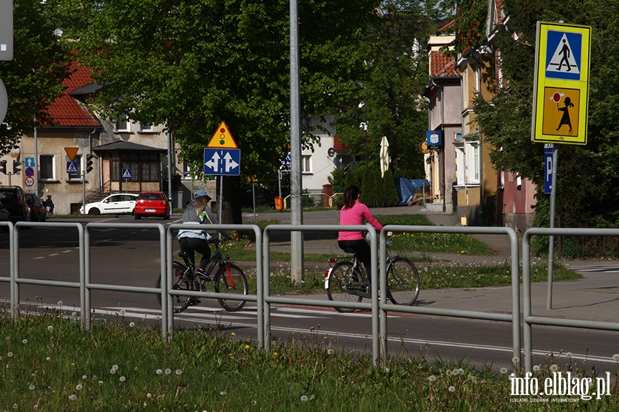 UWAGA! Rowerzyci na przejciach dla pieszych, fot. 15