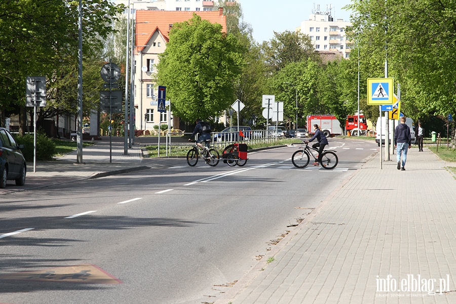 UWAGA! Rowerzyci na przejciach dla pieszych, fot. 16