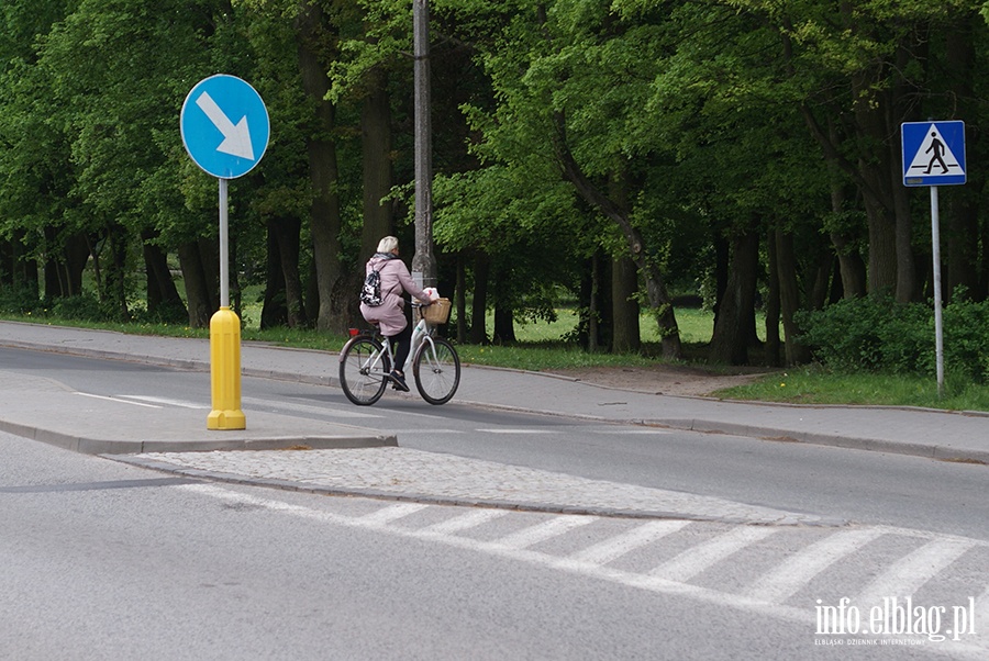 UWAGA! Rowerzyci na przejciach dla pieszych, fot. 17