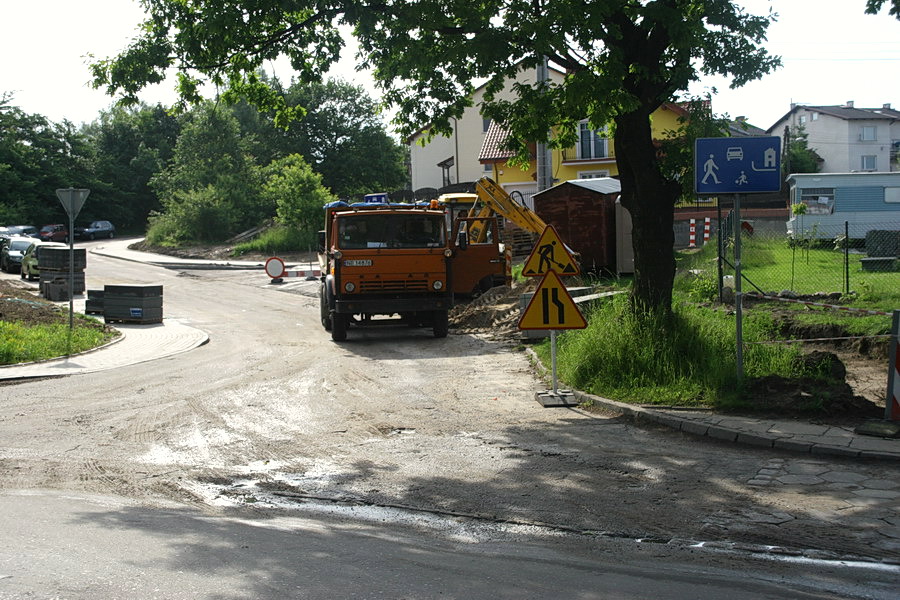 Przebudowa ulicy Braniewskiej i Warmiskiej, fot. 1