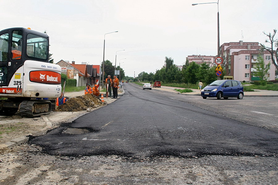 Remont Alei Niepodległości, fot. 2