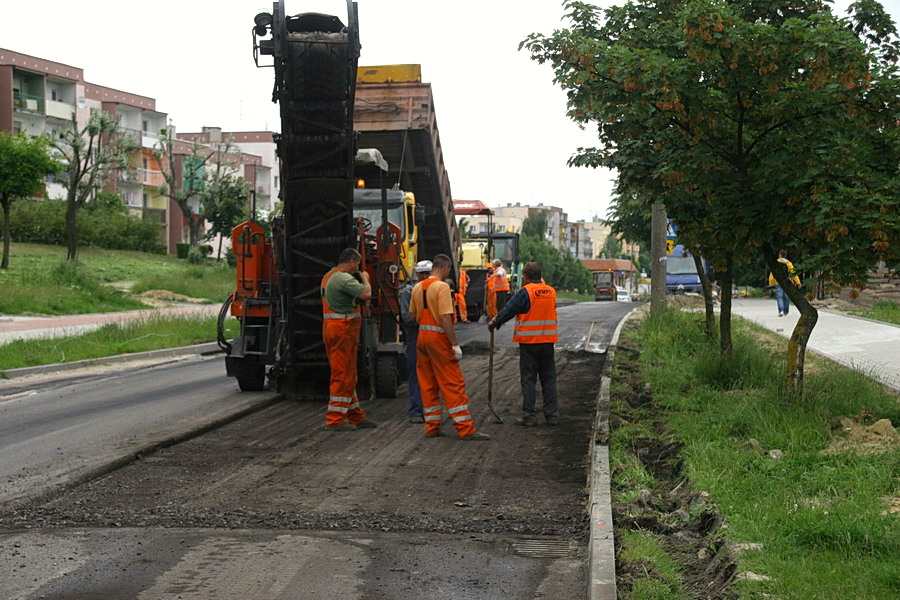 Remont Alei Niepodległości, fot. 16