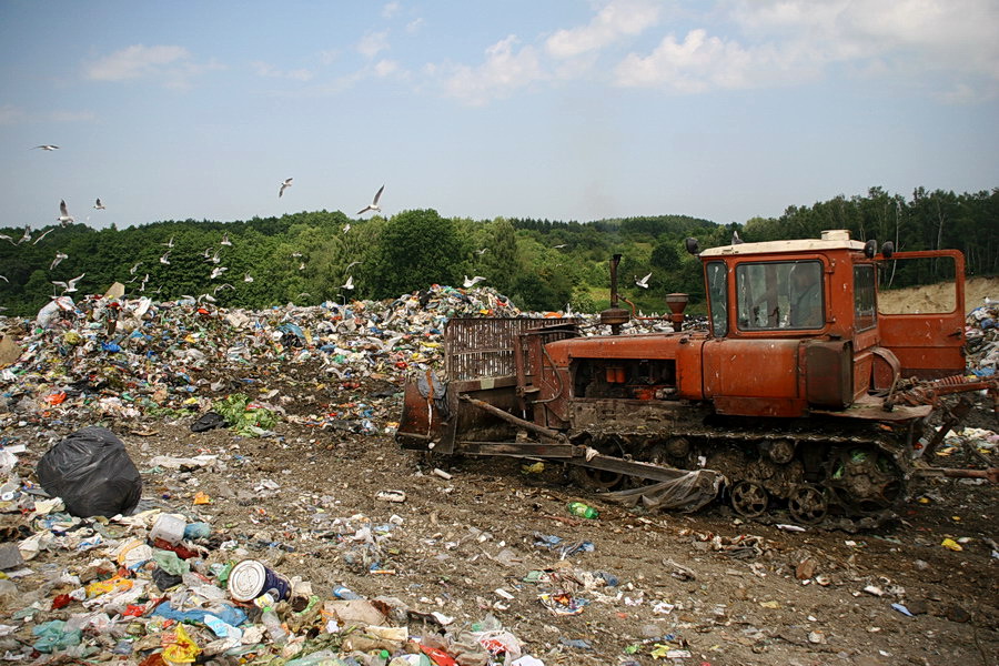 Zakad Utylizacji Odpadw w Elblgu - skadowisko w Rubnie, fot. 5
