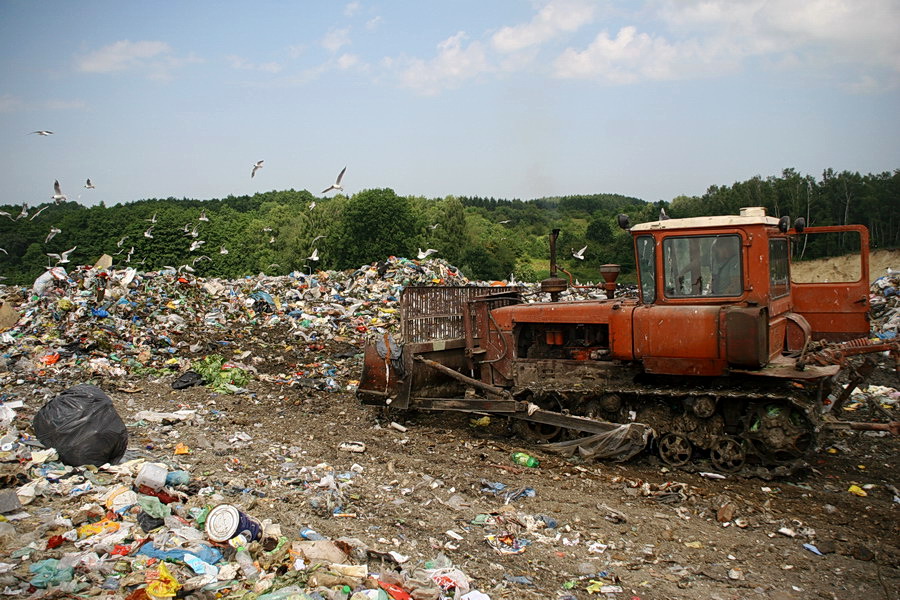 Zakład Utylizacji Odpadów w Elblągu - składowisko w Rubnie, fot. 5