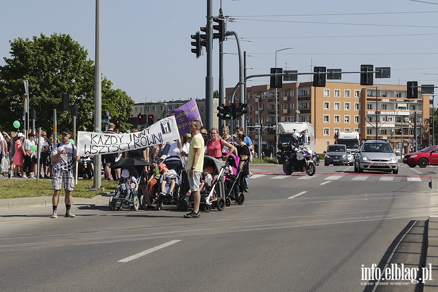 Przemarsz niepenosprawnych mieszkacw Elblga, fot. 17