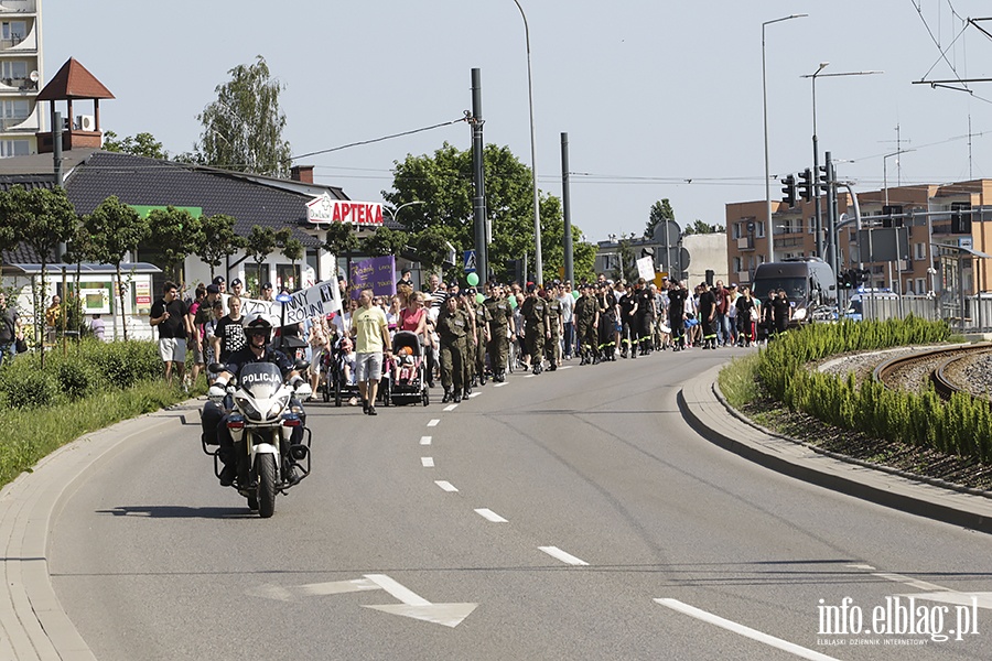 Przemarsz niepenosprawnych mieszkacw Elblga, fot. 19