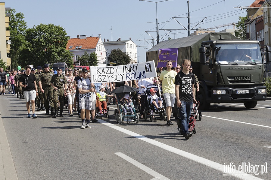 Przemarsz niepenosprawnych mieszkacw Elblga, fot. 21