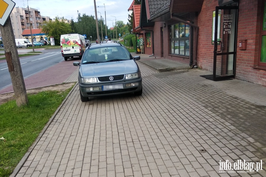 Mistrzowie parkowania w Elblgu cz 22, fot. 2