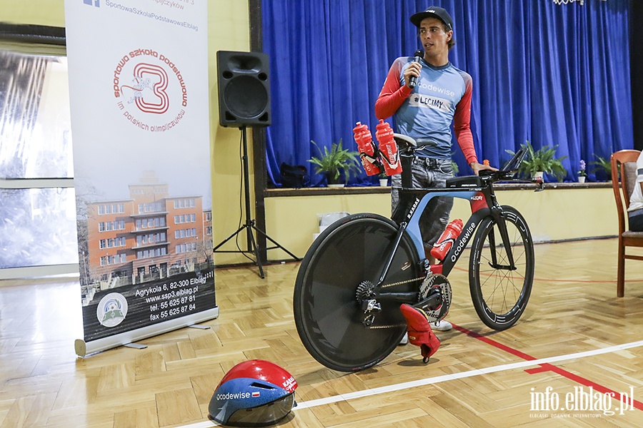 Robert Kara spotka si z uczniami Szkoy Sportowej, fot. 29