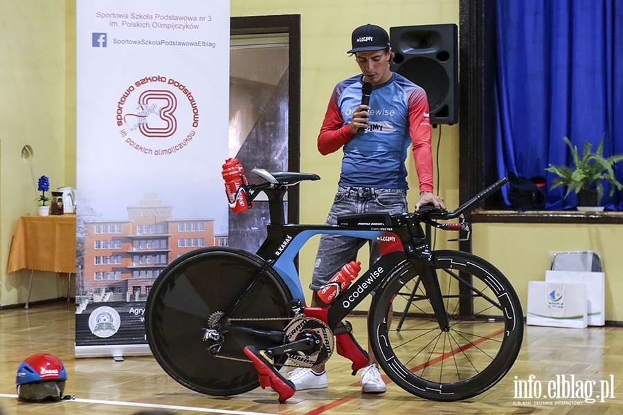 Robert Kara spotka si z uczniami Szkoy Sportowej, fot. 36