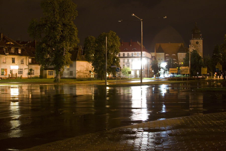 Ulice Elblga po intensywnych opadach deszczu w nocy z 22 na 23 lipca, fot. 4