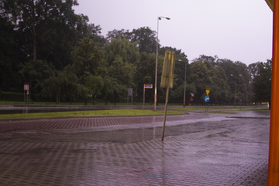Ulice Elblga po intensywnych opadach deszczu w nocy z 22 na 23 lipca, fot. 5