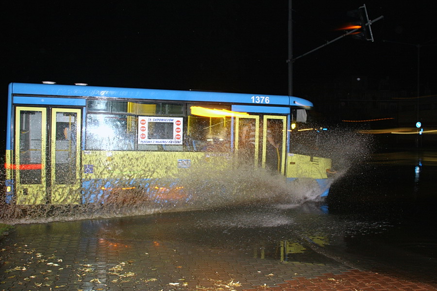 Ulice Elblga po intensywnych opadach deszczu w nocy z 22 na 23 lipca, fot. 17
