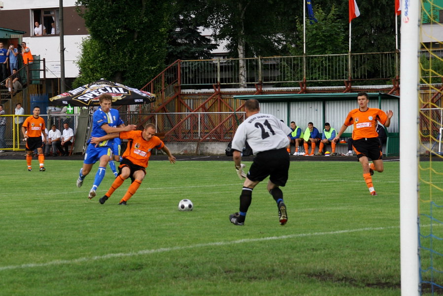 Mecz 1 kolejki II ligi Olimpia Elblg - Wigry Suwaki 1:0, fot. 7