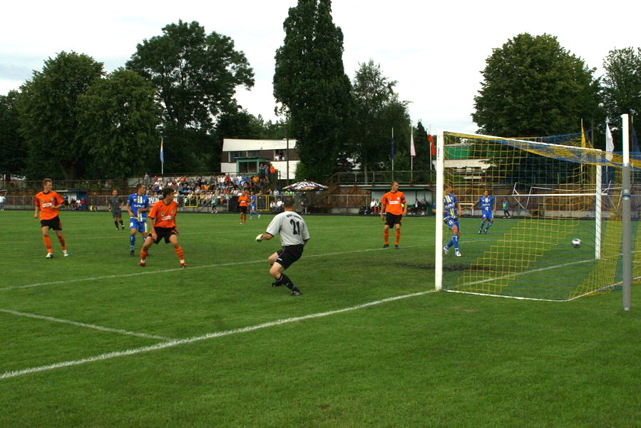 Mecz 1 kolejki II ligi Olimpia Elblg - Wigry Suwaki 1:0, fot. 10