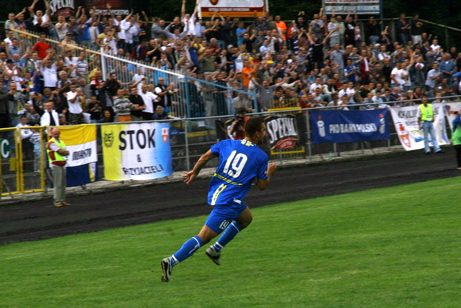 Mecz 1 kolejki II ligi Olimpia Elblg - Wigry Suwaki 1:0, fot. 11