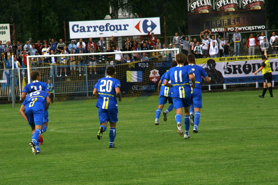 Mecz 1 kolejki II ligi Olimpia Elblg - Wigry Suwaki 1:0, fot. 13
