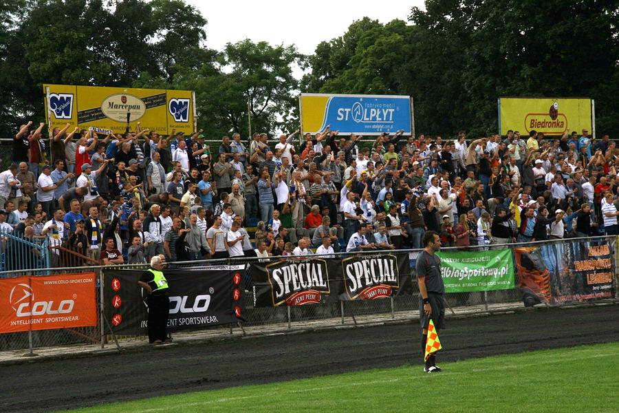 Mecz 1 kolejki II ligi Olimpia Elblg - Wigry Suwaki 1:0, fot. 14