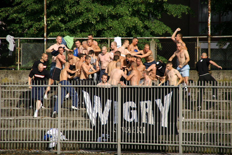 Mecz 1 kolejki II ligi Olimpia Elblg - Wigry Suwaki 1:0, fot. 15