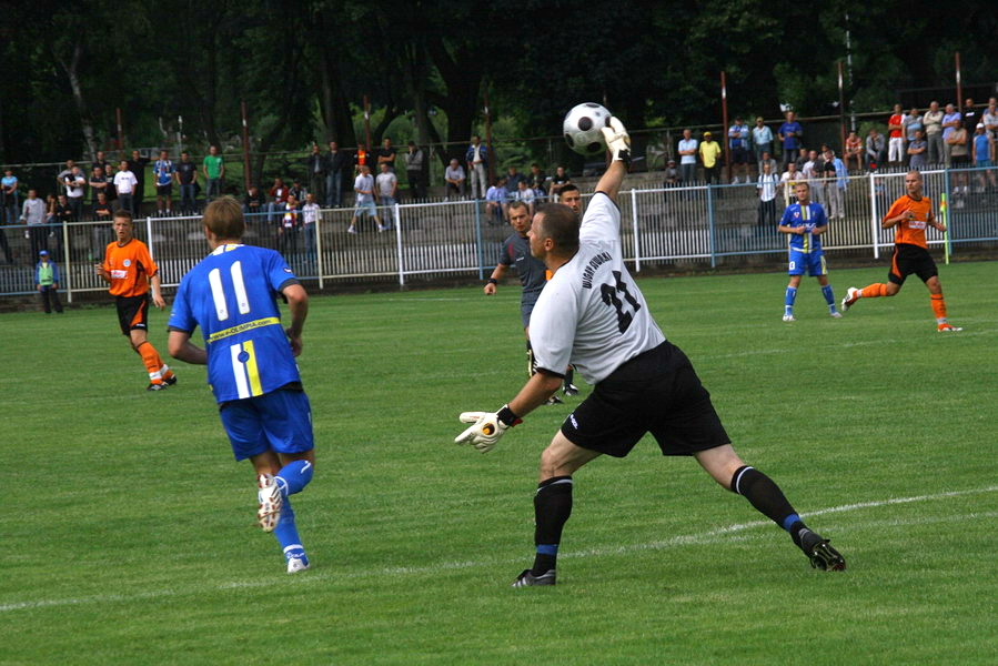 Mecz 1 kolejki II ligi Olimpia Elblg - Wigry Suwaki 1:0, fot. 17