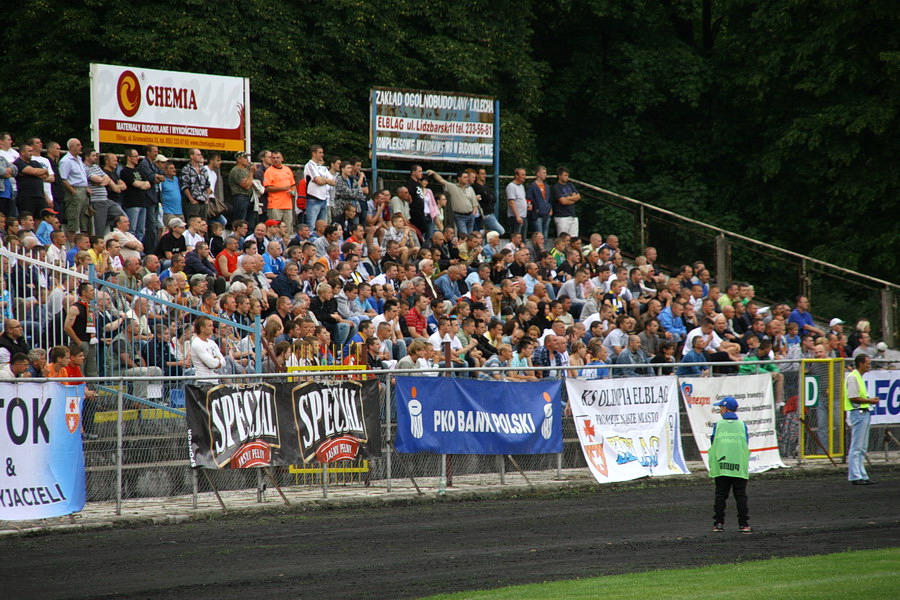 Mecz 1 kolejki II ligi Olimpia Elblg - Wigry Suwaki 1:0, fot. 22