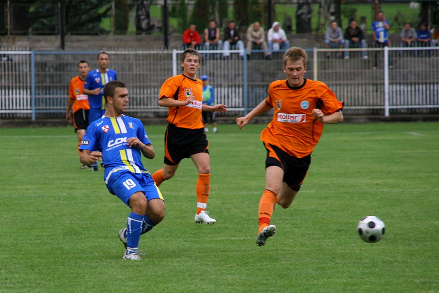 Mecz 1 kolejki II ligi Olimpia Elblg - Wigry Suwaki 1:0, fot. 23