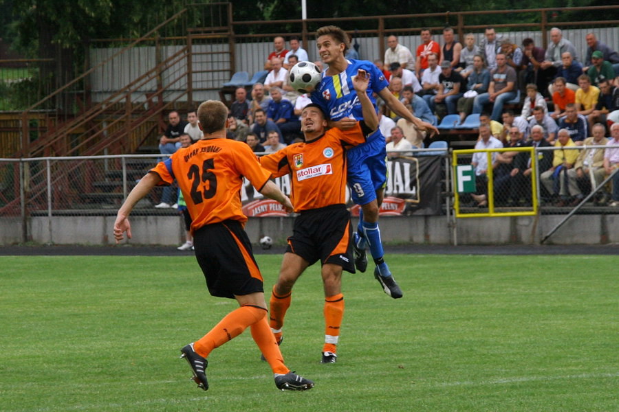 Mecz 1 kolejki II ligi Olimpia Elblg - Wigry Suwaki 1:0, fot. 24