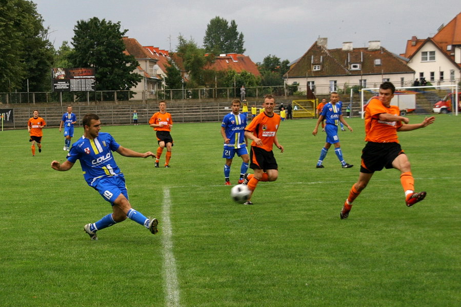 Mecz 1 kolejki II ligi Olimpia Elblg - Wigry Suwaki 1:0, fot. 29