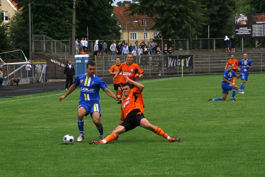 Mecz 1 kolejki II ligi Olimpia Elblg - Wigry Suwaki 1:0, fot. 30