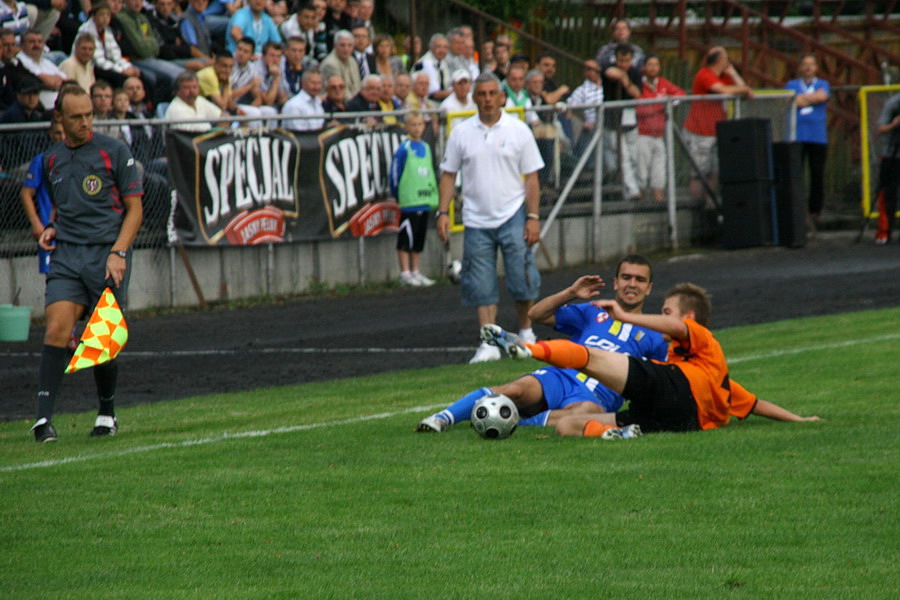Mecz 1 kolejki II ligi Olimpia Elblg - Wigry Suwaki 1:0, fot. 32