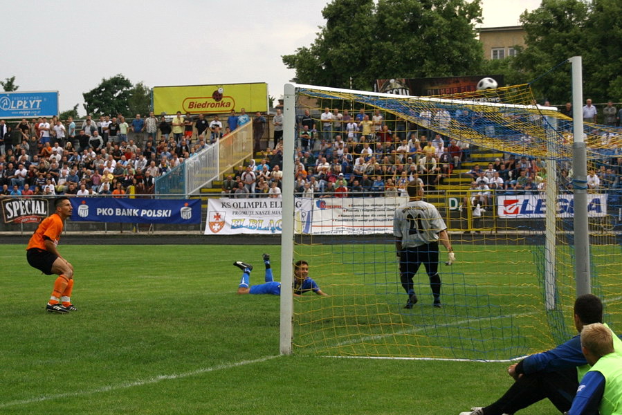 Mecz 1 kolejki II ligi Olimpia Elblg - Wigry Suwaki 1:0, fot. 37