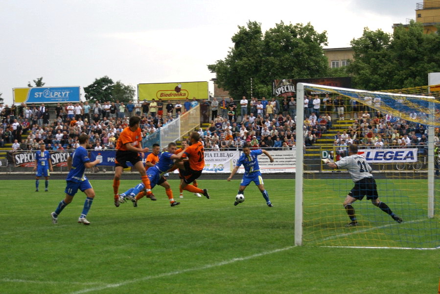Mecz 1 kolejki II ligi Olimpia Elblg - Wigry Suwaki 1:0, fot. 39