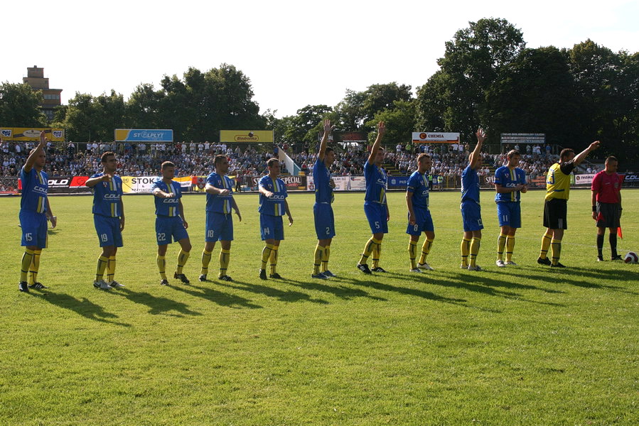 Mecz Pucharu Polski Olimpia Elblg - Pogo Szczecin 1:2, fot. 1