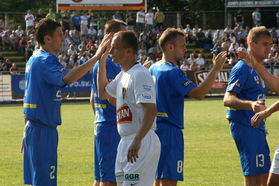 Mecz Pucharu Polski Olimpia Elblg - Pogo Szczecin 1:2, fot. 2