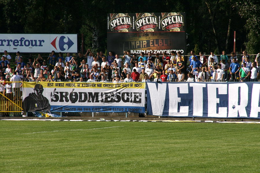 Mecz Pucharu Polski Olimpia Elblg - Pogo Szczecin 1:2, fot. 4