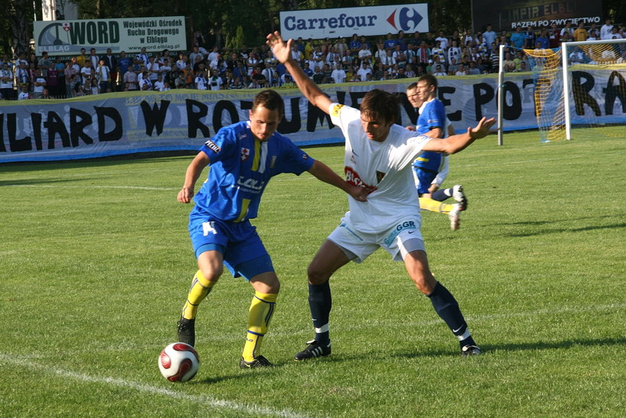 Mecz Pucharu Polski Olimpia Elblg - Pogo Szczecin 1:2, fot. 29