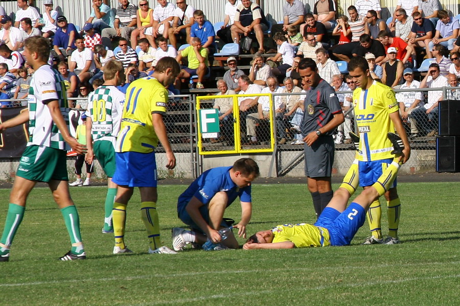 Mecz 3 kolejki II ligi Olimpia Elblg - wit Nowy Dwr Maz. 5-6, fot. 4