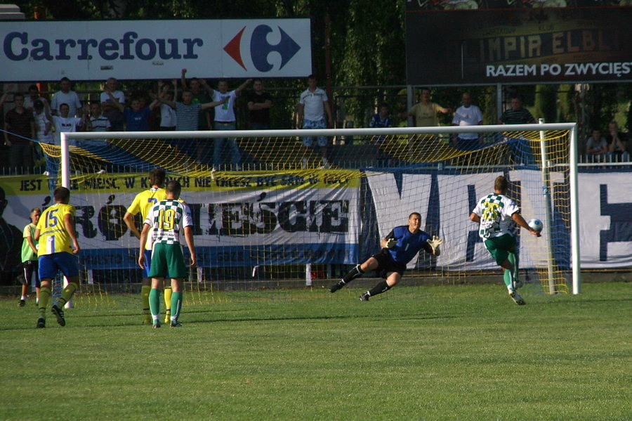 Mecz 3 kolejki II ligi Olimpia Elblg - wit Nowy Dwr Maz. 5-6, fot. 10