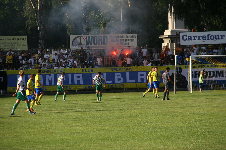 Mecz 3 kolejki II ligi Olimpia Elblg - wit Nowy Dwr Maz. 5-6, fot. 14