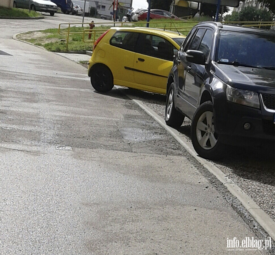 Mistrzowie parkowania w Elblągu część 23	, fot. 3