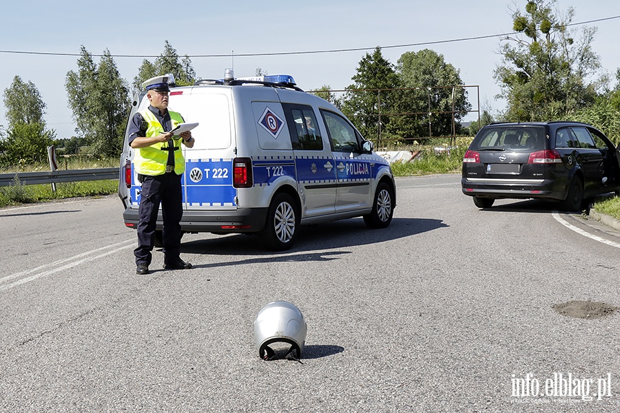 Wypadek w Raczkach Elblskich, fot. 12